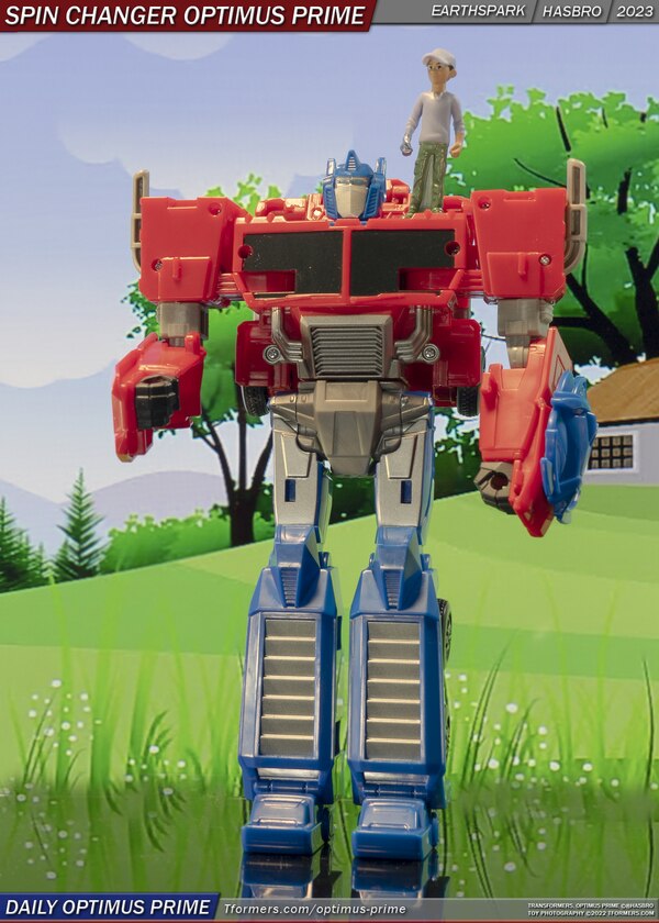 Daily Prime   Earthspark Spin Changer Optimus Prime Rolls Out  (1 of 14)